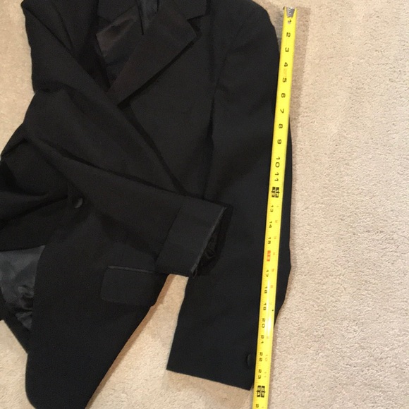 Neil Allyn Black Tuxedo w/ shirt, vest, & bow tie - Picture 11 of 16